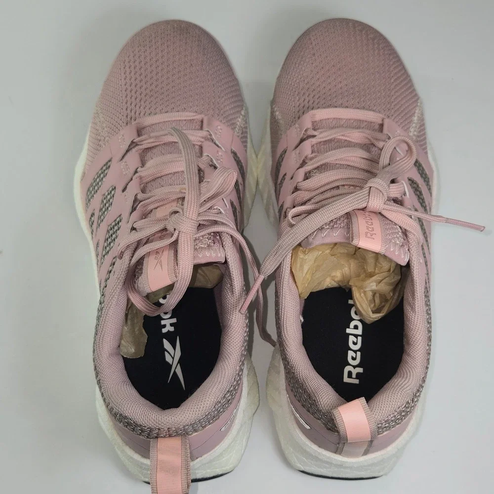 Reebok Womens Floatride‎ Energy Running Shoes Pink Athletic Sneakers Size 7M